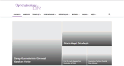 Desktop Screenshot of ophthalmologylife.com